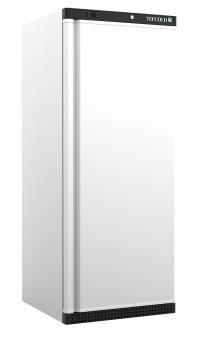 Chladiaca skriňa plné dvere, biela UR 600 ST