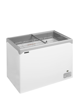 Pultová mraznička presklené rovné veko NIC 301 SC